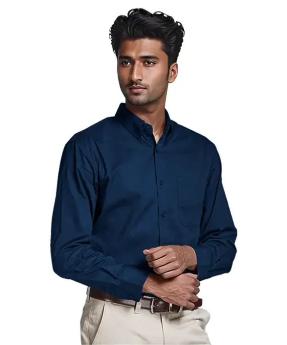 Brushed Cotton Twill Lounge Long Sleeve Mens(LLO-TWILL)