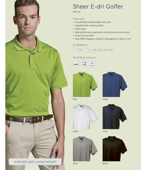 Sheer E-dri Golfer(MM-PL)