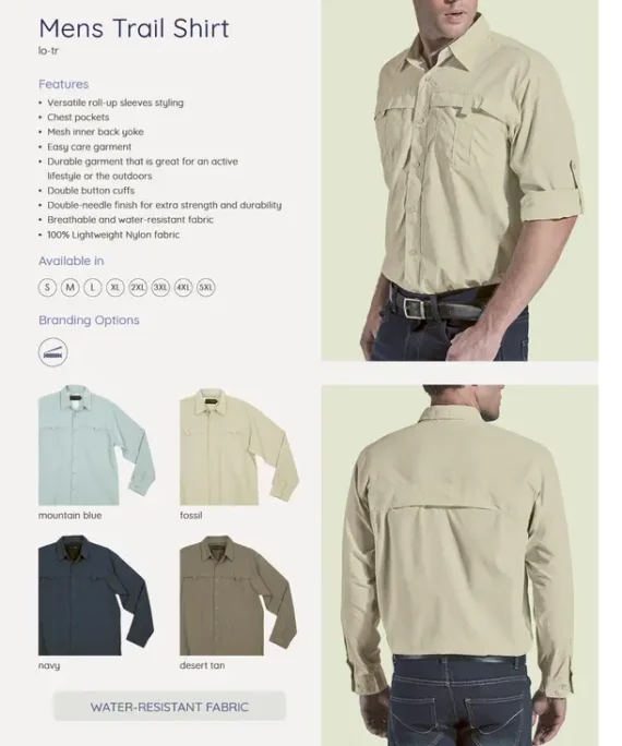 Trail Shirt Mens(LO-TR)